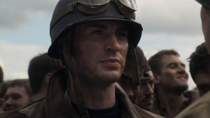 Chris Evans as Steve Rogers/Captain America in Captain America: The First Avenger