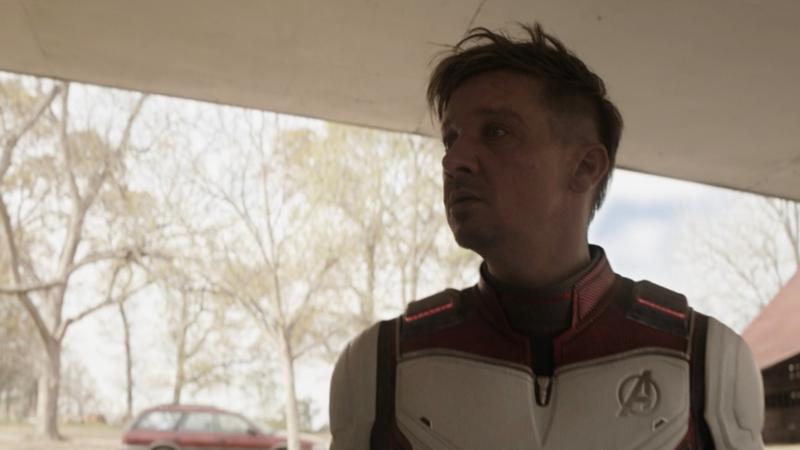 Jeremy Renner as Clint Barton in Avengers: Endgame