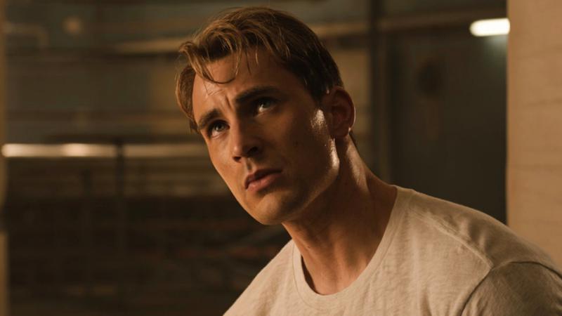 Chris Evans as Steve Rogers/Captain America in The Avengers