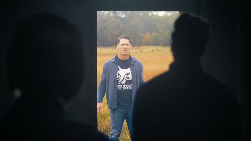 John Cena as Christopher Smith in Peacemaker Season 2, Episode 8