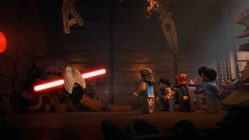 Darth Jar Jar in the LEGO: Star Wars: Rebuild the Galaxy show