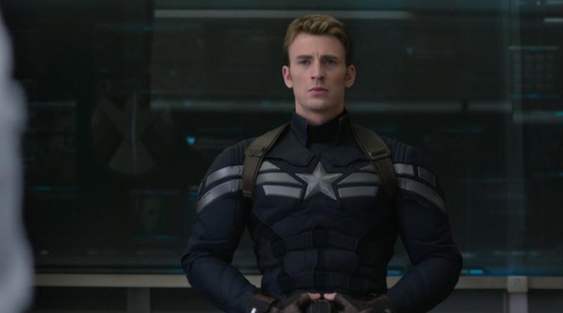Chris Evans as Steve Rogers/Captain America in Captain America: The Winter Soldier