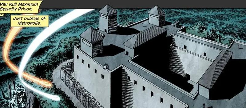 Van Kull Maximum Security Prison in DC Comics.