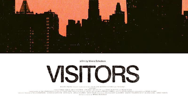 Poster for Visitors.