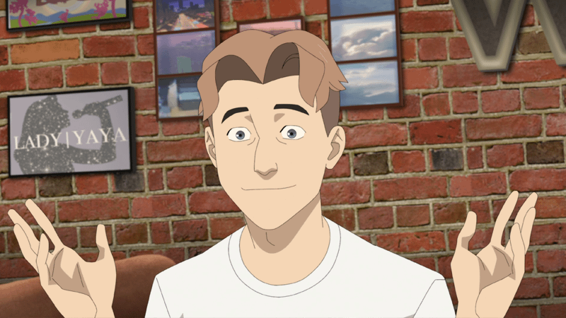 William Clockwell consoling Eve.