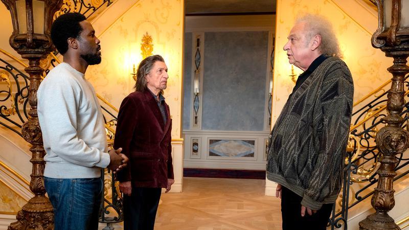 Simon and Trevor talking to Von Kovak in Wonder Man.