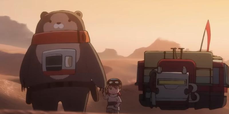 Yuko and BILY droid in Star Wars: Visions Season 3