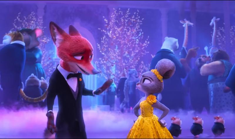 Nick and Judy in Zootopia 2