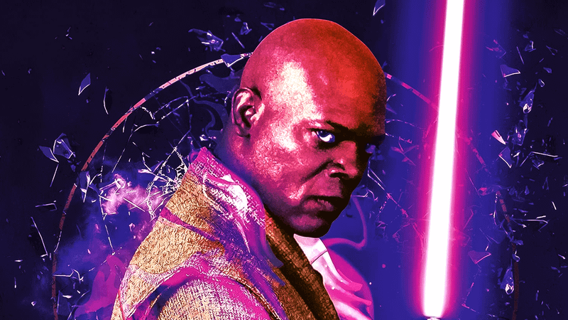 Mace Windu on the Shatterpoint cover.