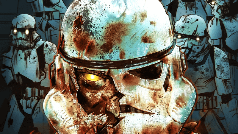 The Death Troopers art work.