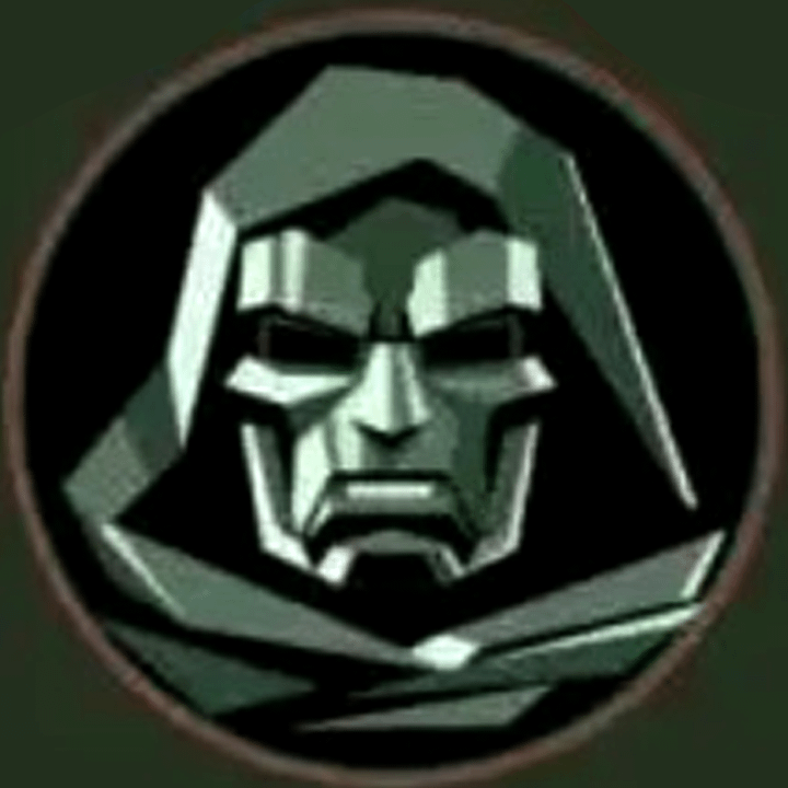 Doctor Doom's logo in Avengers: Doomsday.