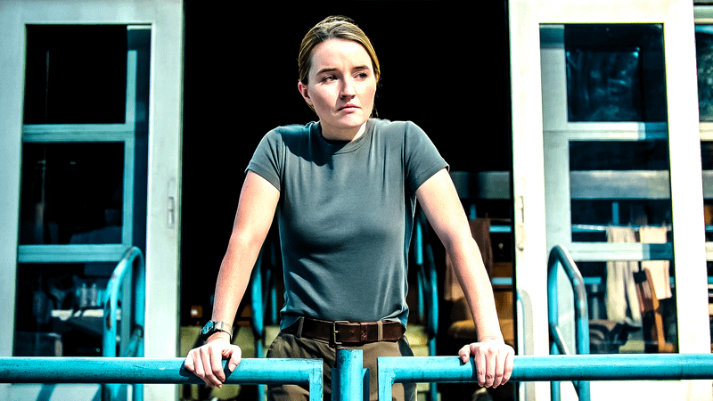 Kaitlyn Dever as Abby in The Last of Us.