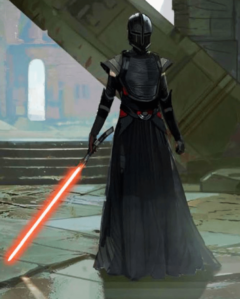 Sith design from The Acolyte Concept Art by Brian Matyas