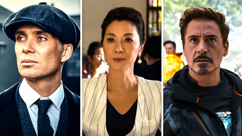 Cillian Murphy, Michelle Yeoh, and Robert Downey Jr.