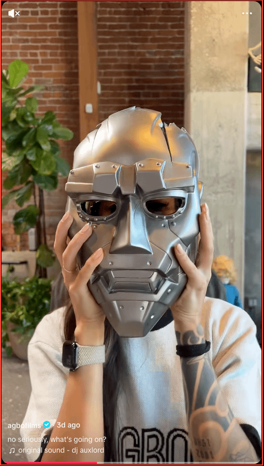 AGBO's Doomsday Doom mask