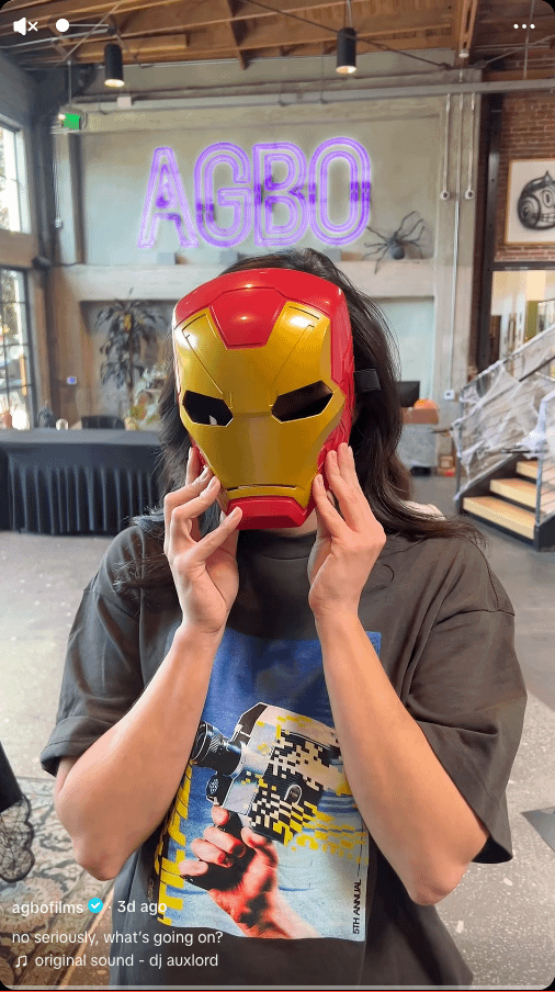 AGBO Studios Iron Man mask
