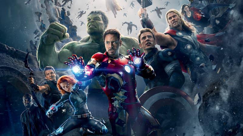 The Avengers from Age of Ultron