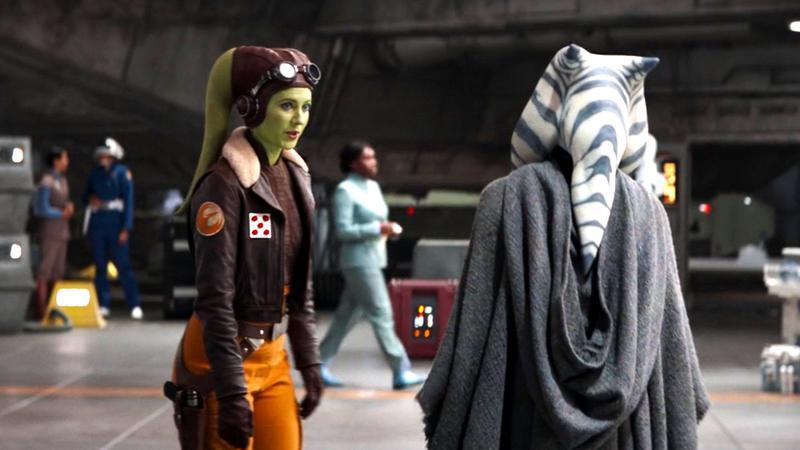 Hera and Ahsoka in Live-Action