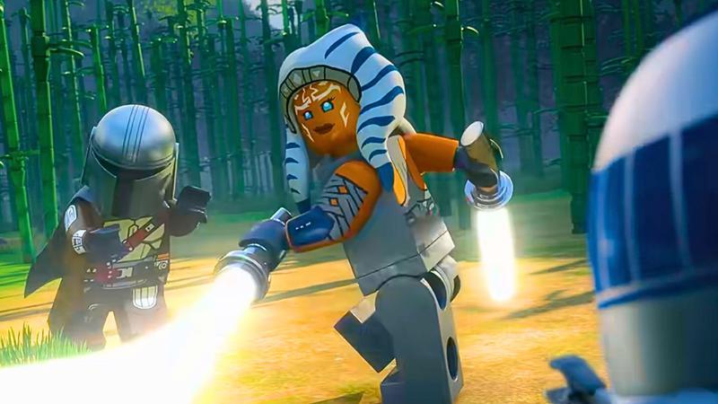 LEGO Ahsoka in LEGO Star Wars: The Mandalorian.