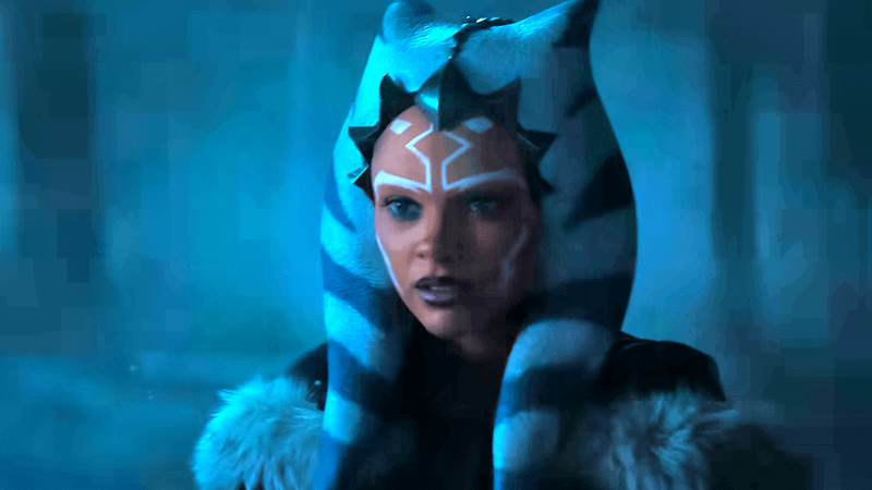 Ariana Greenblatt as Ahsoka Tano.