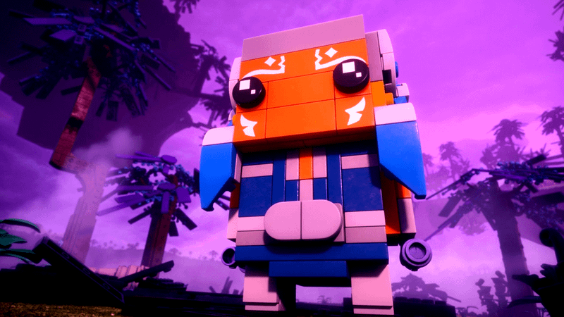 Ahsoka Tano Brickheadz in Lego Star Wars Rebuild the Galaxy Pieces of the Past
