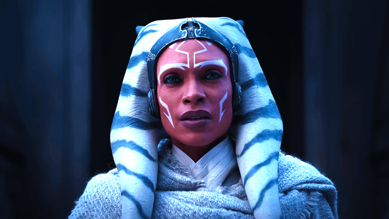 Rosario Dawson as Ahsoka in Ahsoka Season 2.
