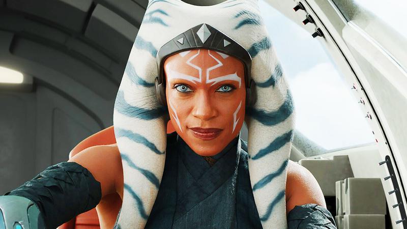 Rosario Dawson portrays Ahsoka Tano in Ahsoka Season 1.