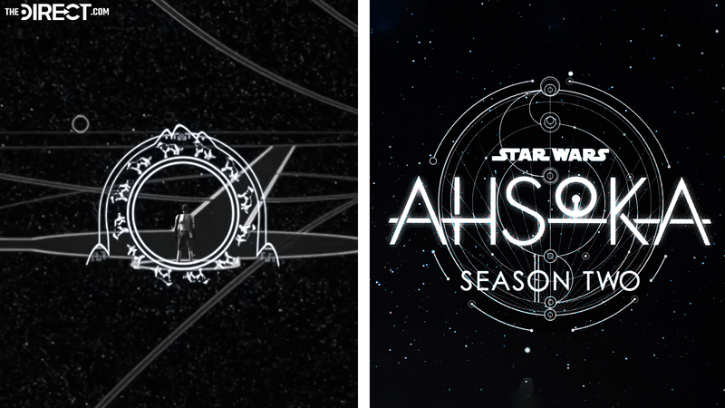 The world between worlds and the Ahsoka Season 2 logo.