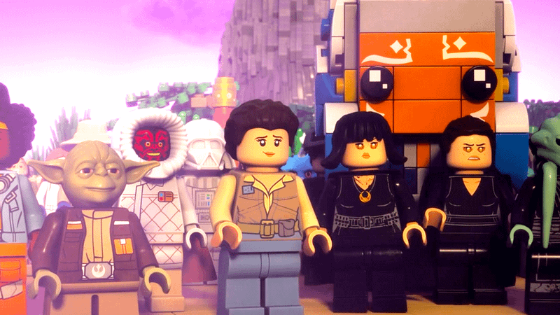 Ahsoka Tano Brickheadz in Lego Star Wars Rebuild the Galaxy Pieces of the Past