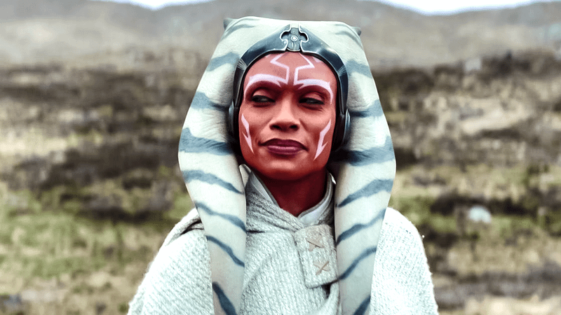 Rosario Dawson as a live action Ahsoka Tano.