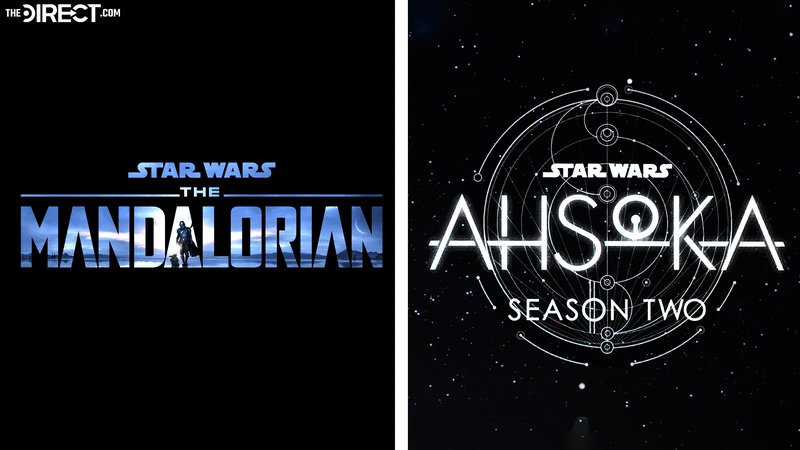 The Mandalorian & Ahsoka Season 2 logos.