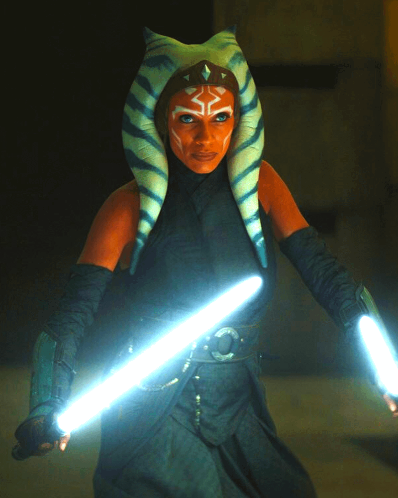 rosario dawson as ahsoka tano