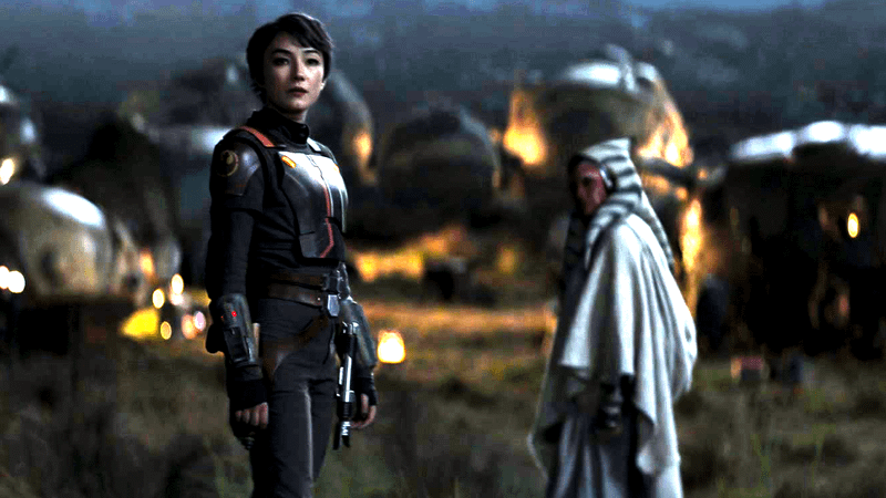 Sabine Wren & Ahsoka in Ahsoka Season 1 finale.
