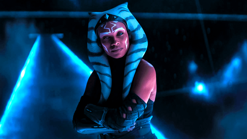 Rosario Dawson as Ahsoka Tano.