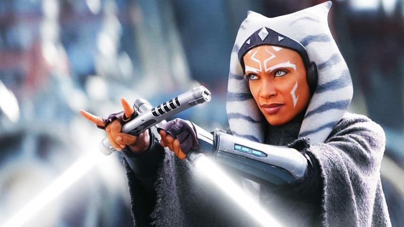 Rosario Dawson as Ahsoka Tano in Ahsoka.