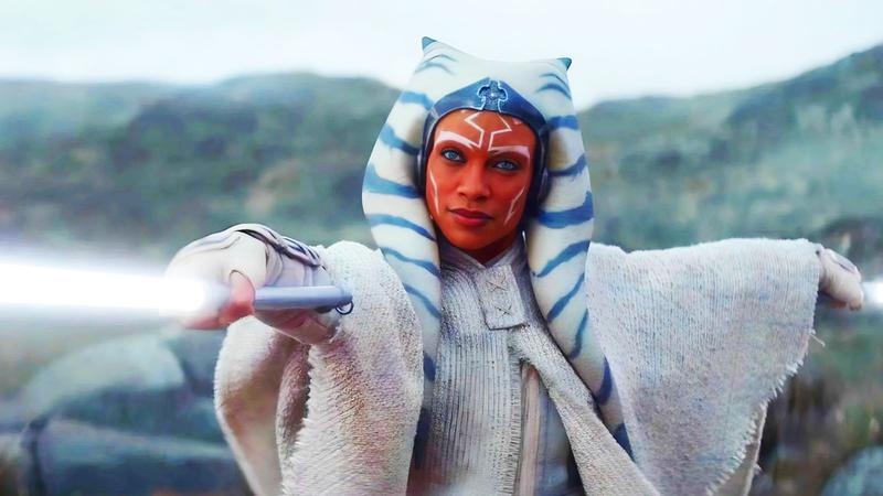 Rosario Dawson as Ahsoka Tano in Ahsoka Season 1.