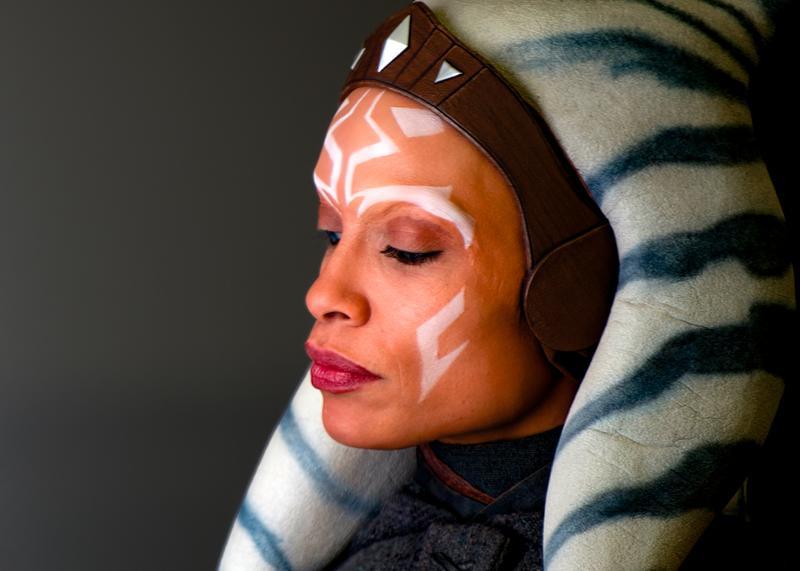 Rosario Dawson as Ahsoka Tano in live-action