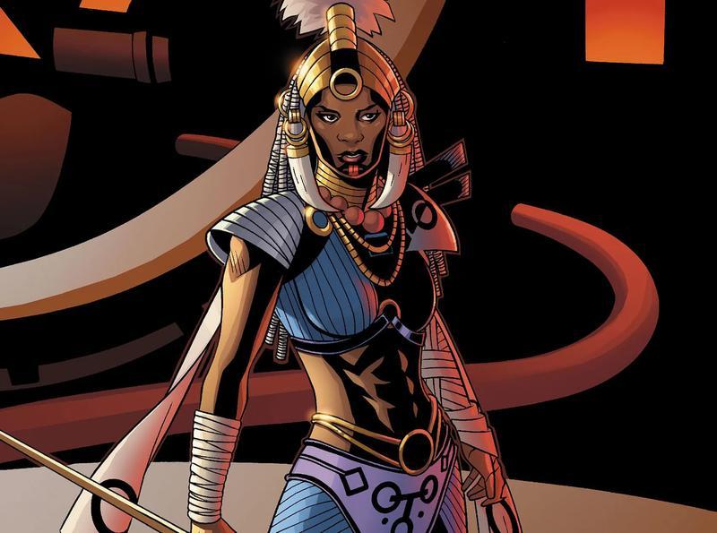 Shuri as Aja-Adanna in Marvel Comics.