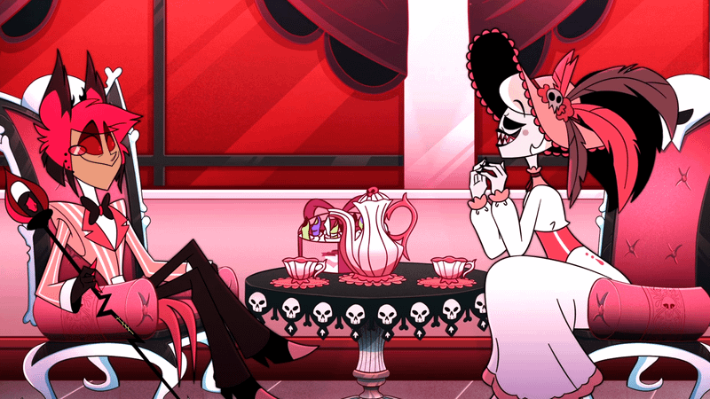 Alastor & Rosie in Hazbin Hotel