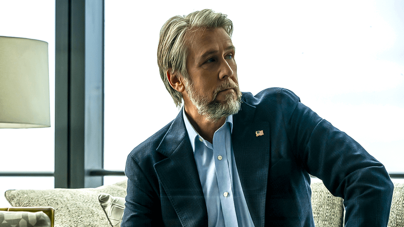Alan Ruck as Connor Roy in Succession.