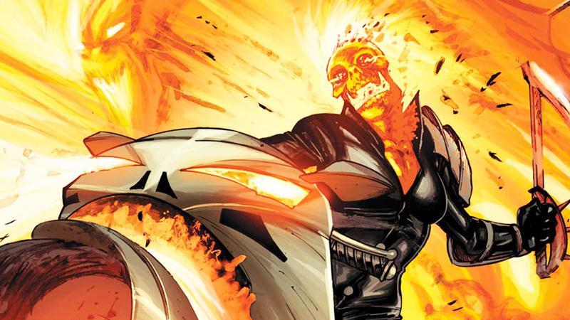 Alejandra Jones as Ghost Rider.