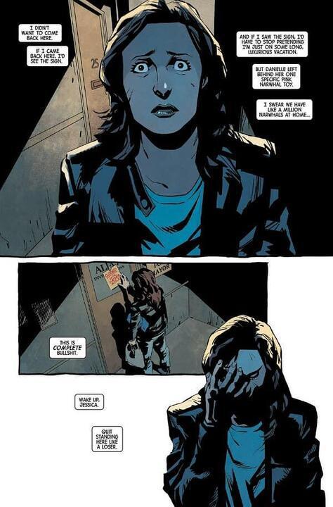 Jessica Jones: Alias issue 1 panel.