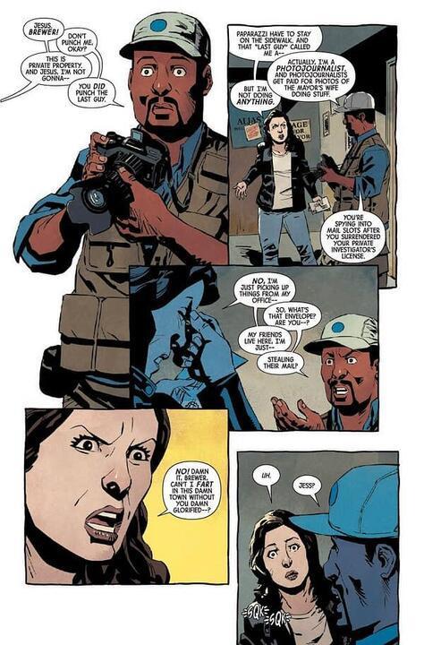 Jessica Jones: Alias issue 1 panel.