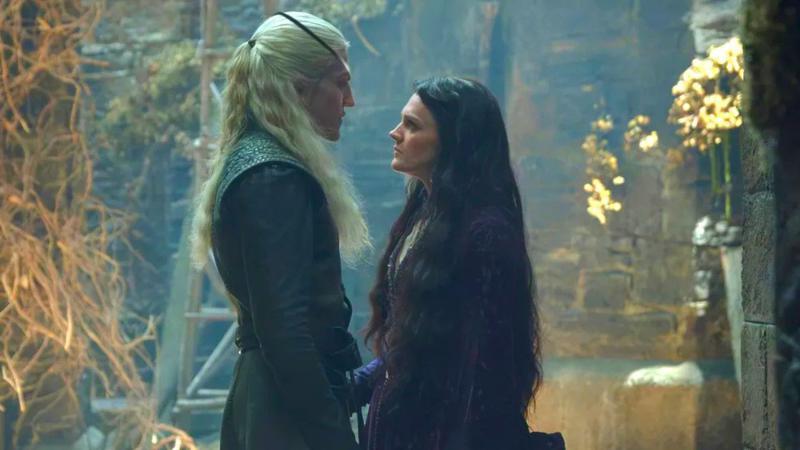 Aemond and Alys in House of the Dragon.