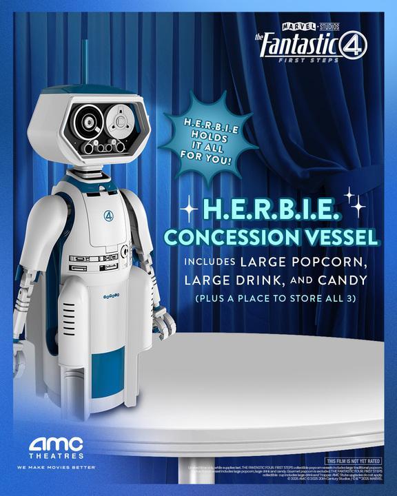 AMC's HERBIE popcorn bucket