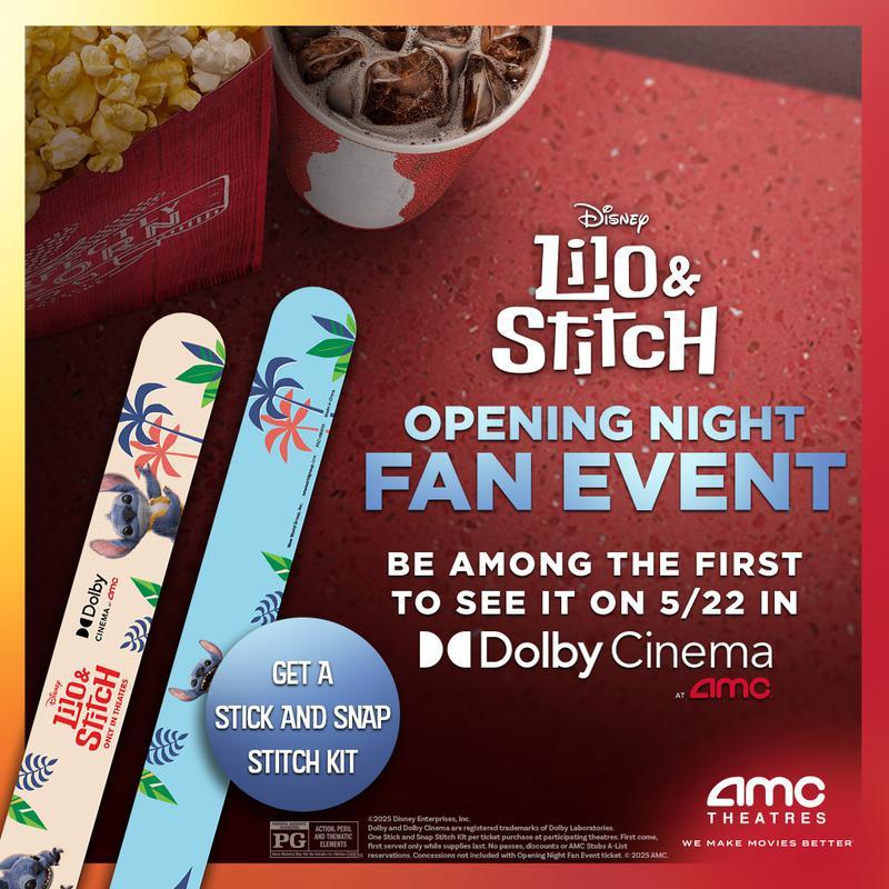 AMC Theaters Lilo and Stitch Opening Night Fan Event