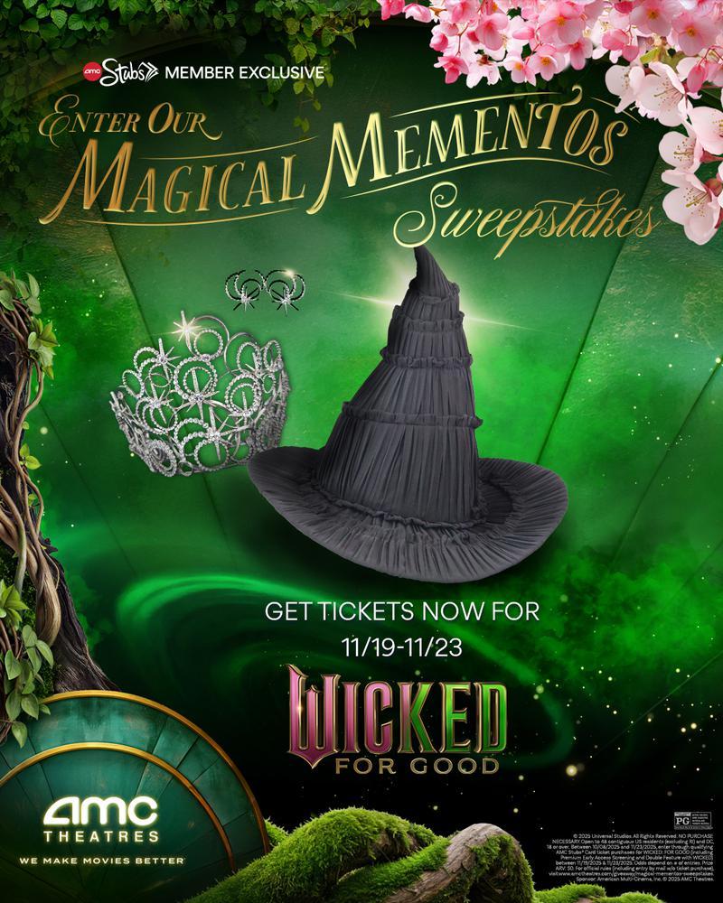 Wicked For Good, AMC Hat Giveaway
