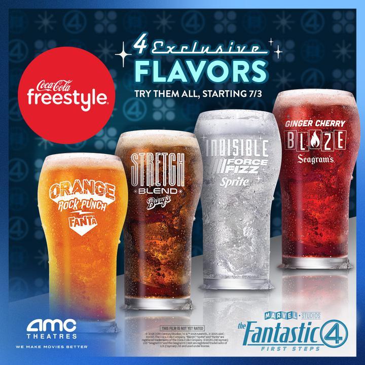 AMC Coca-Cola freestyle drinks