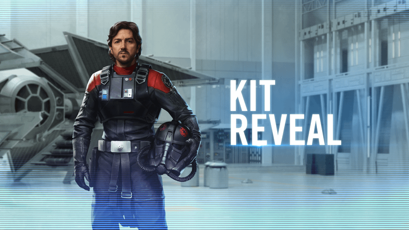 Diego Luna as Cassian Andor in Star Wars: Galaxy of Heroes.