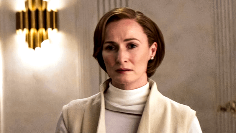 Genevieve O'Reilly as Mon Mothma in Andor.